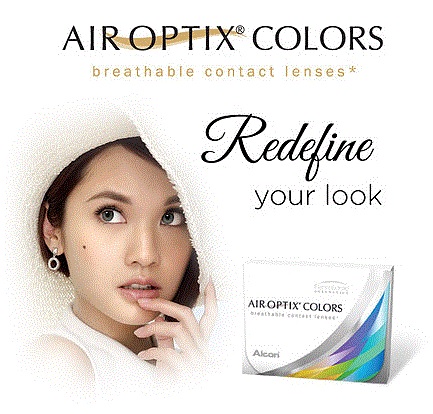 Air Optix Colors Contact Lenses by Alcon (Easy comfort Style)
