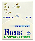 Focus Monthly Visitint Contact lenses