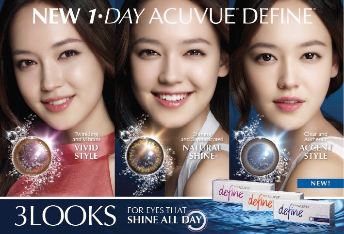 1-Day Acuvue Define Accent/ Vivid / Natural Shine - Click Image to Close