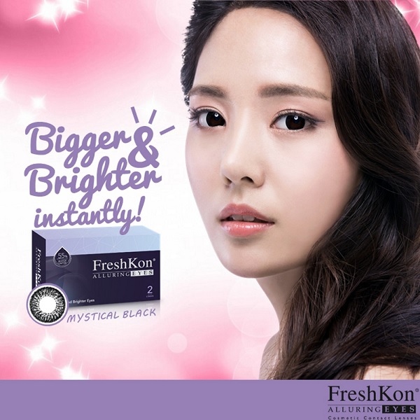 FreshKon Alluring Eyes monthly cosmetic lens - Click Image to Close