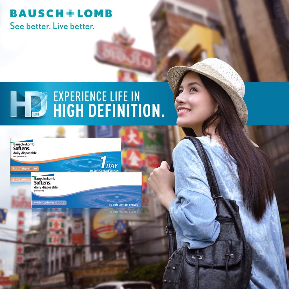 Soflens Daily Toric contact lenses