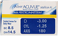 1 Day Acuvue for Astimagtism