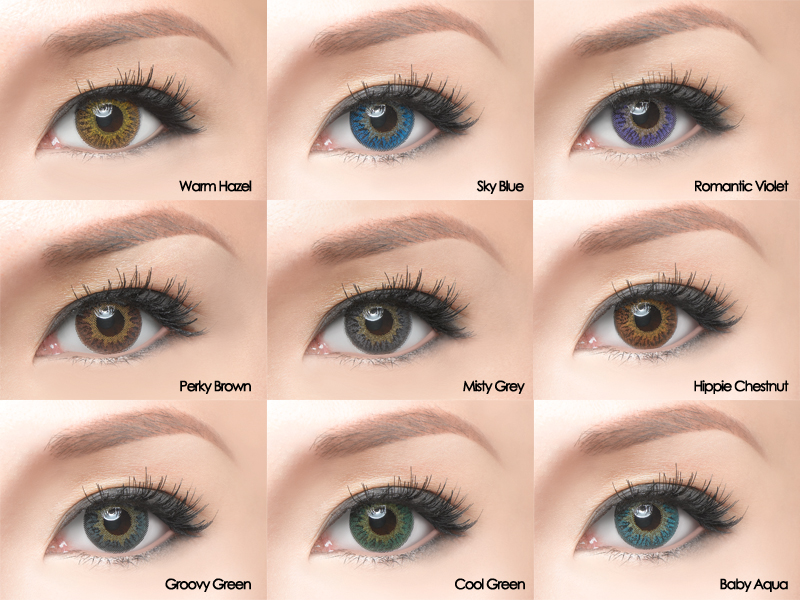 Color Contact lens your Eyes with Freshkon I